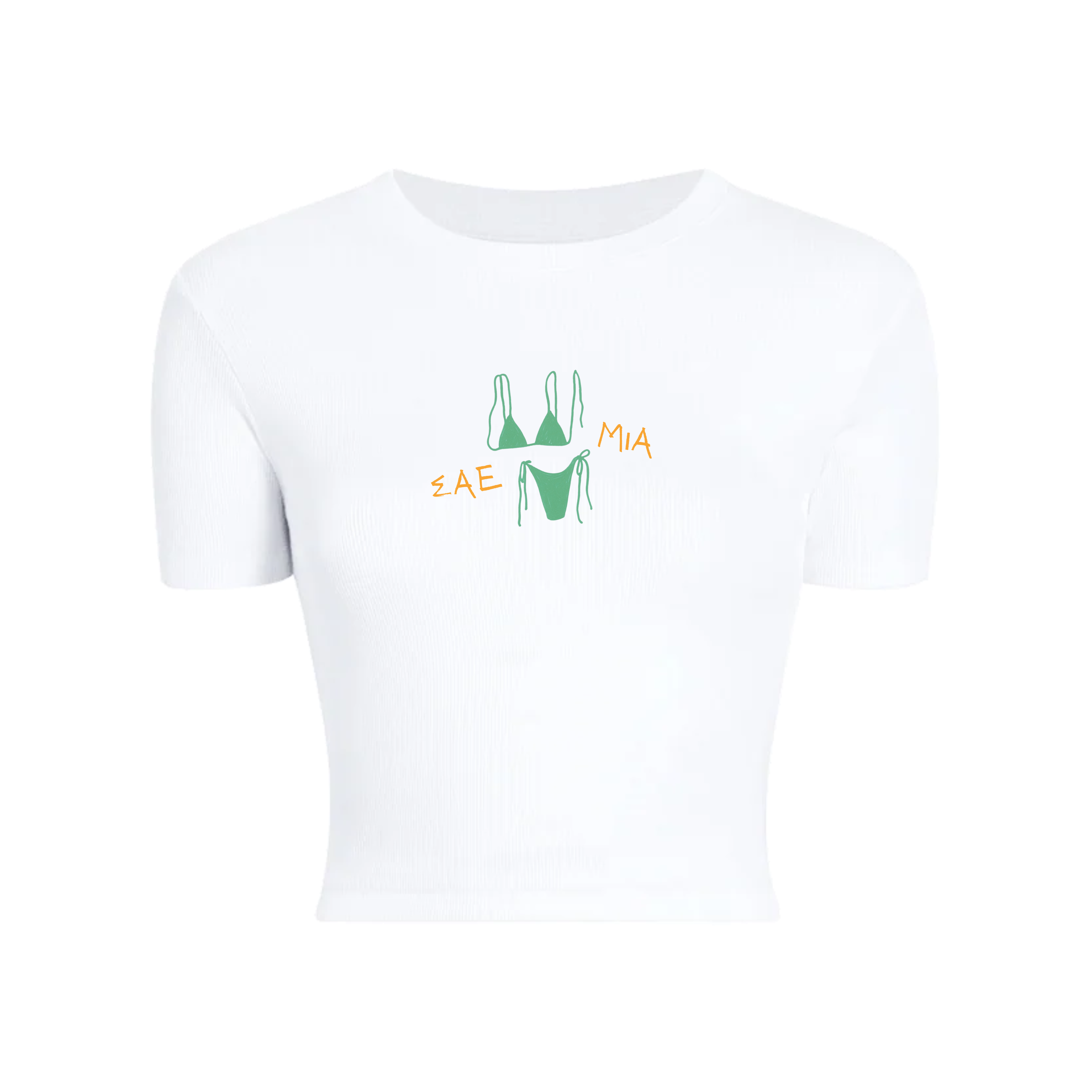 Girls Baby Tee White