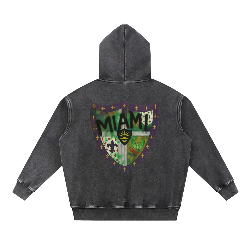 SAE Fall Wash Fleece Oversize Hoodie
